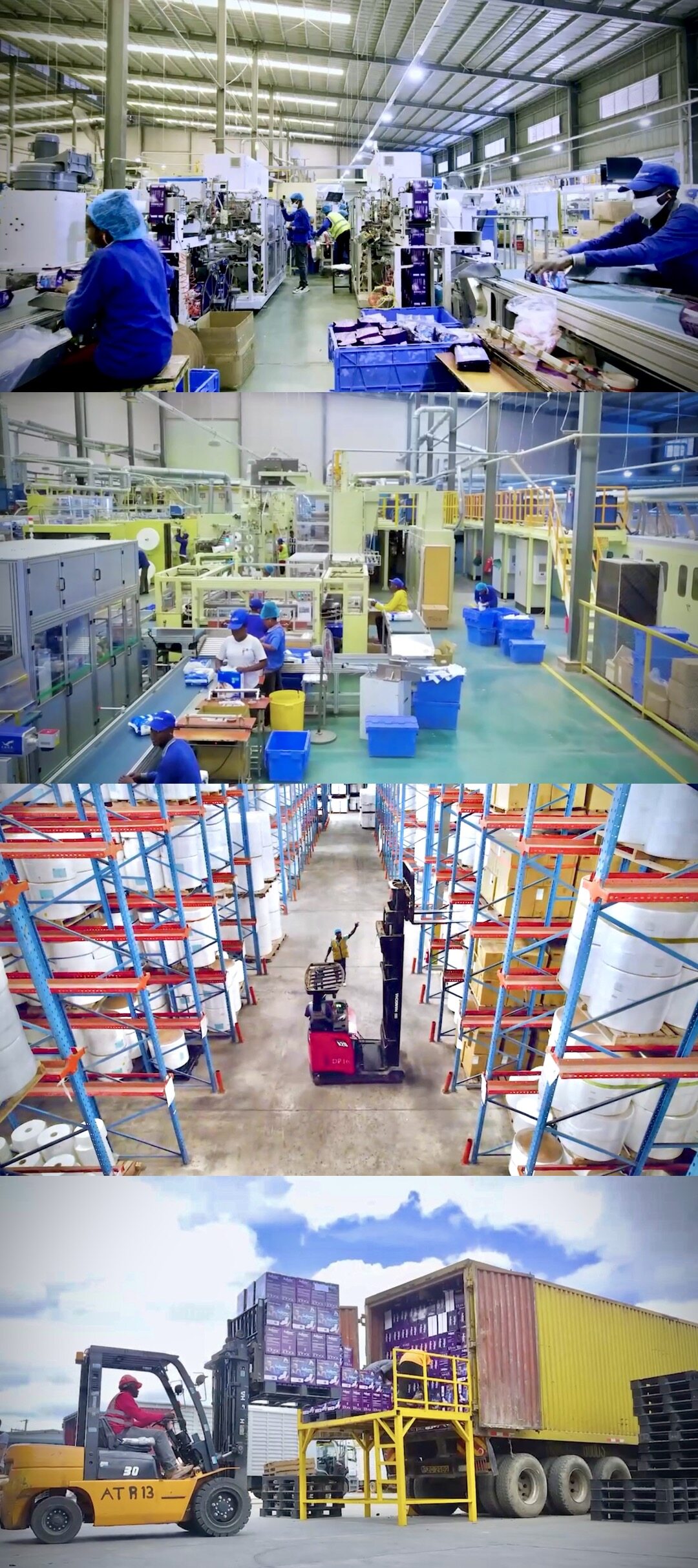 Softcare's Modern Factory in Africa